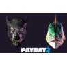 PAYDAY 2   Lycanwulf and The One Below Masks DLC Steam Kod Klucz