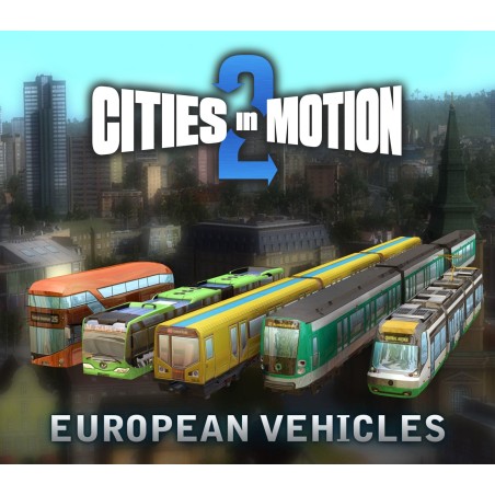 Cities in Motion 2   European vehicle pack DLC Steam Kod Klucz