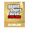 Grand Theft Auto Online   $3,500,000 The Whale Shark Cash Card XBOX One Kod Klucz