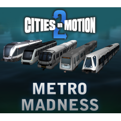 Cities in Motion 2   Metro Madness DLC Steam Kod Klucz