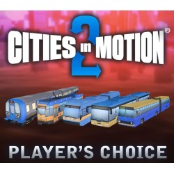 Cities in Motion 2   Players Choice Vehicle Pack DLC Steam Kod Klucz