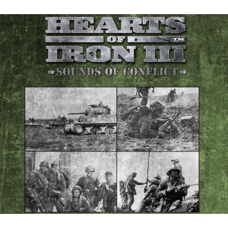 Hearts of Iron III   Sounds of Conflict DLC Steam Kod Klucz