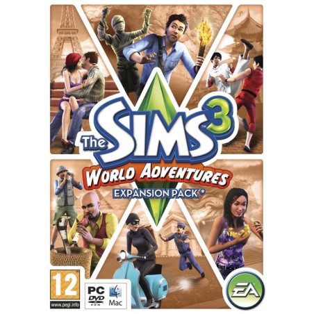 The Sims 3   World Adventures DLC Origin Kod Klucz