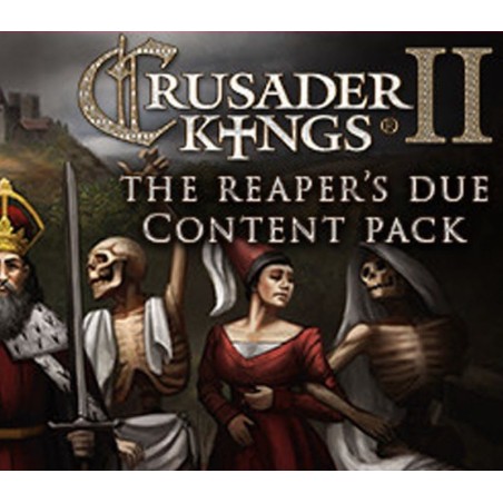 Crusader Kings II   The Reapers Due Content Pack DLC Steam Kod Klucz