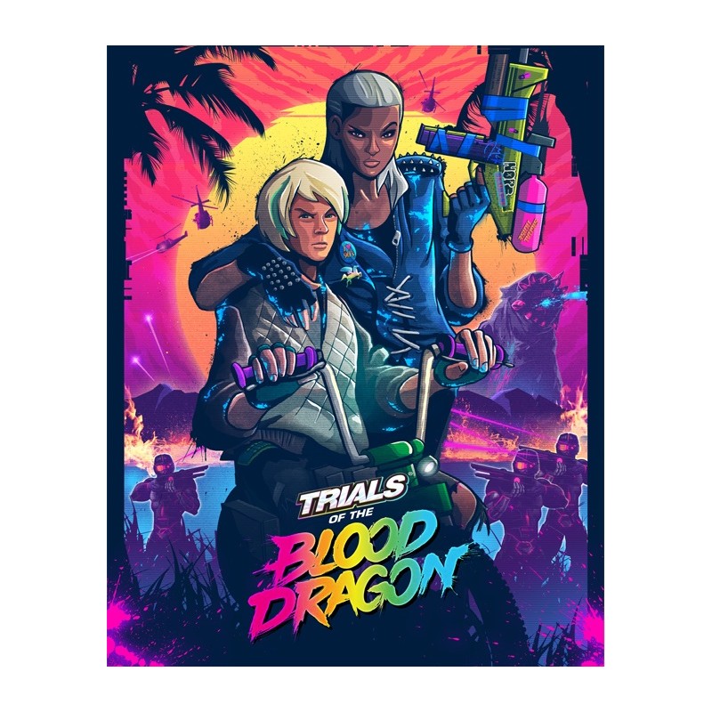 Trials of the Blood Dragon Ubisoft Connect Kod Klucz