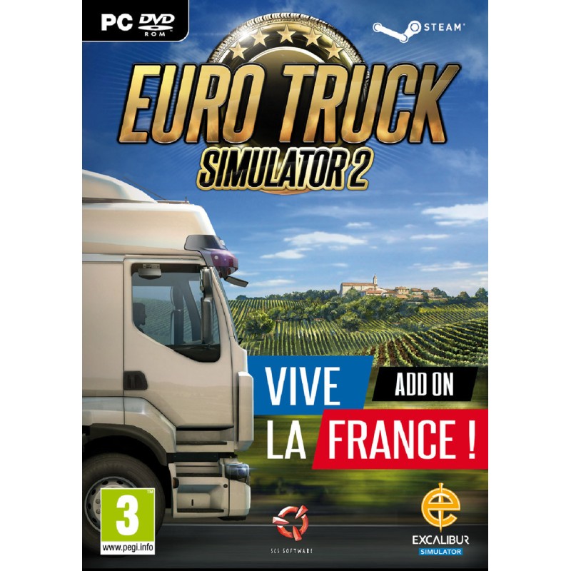 Euro Truck Simulator 2   Vive la France DLC Steam Kod Klucz