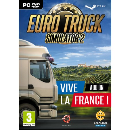 Euro Truck Simulator 2   Vive la France DLC Steam Kod Klucz