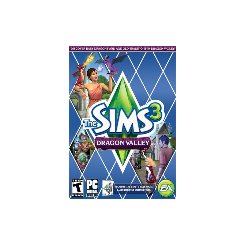 The Sims 3   Dragon Valley DLC Origin Kod Klucz