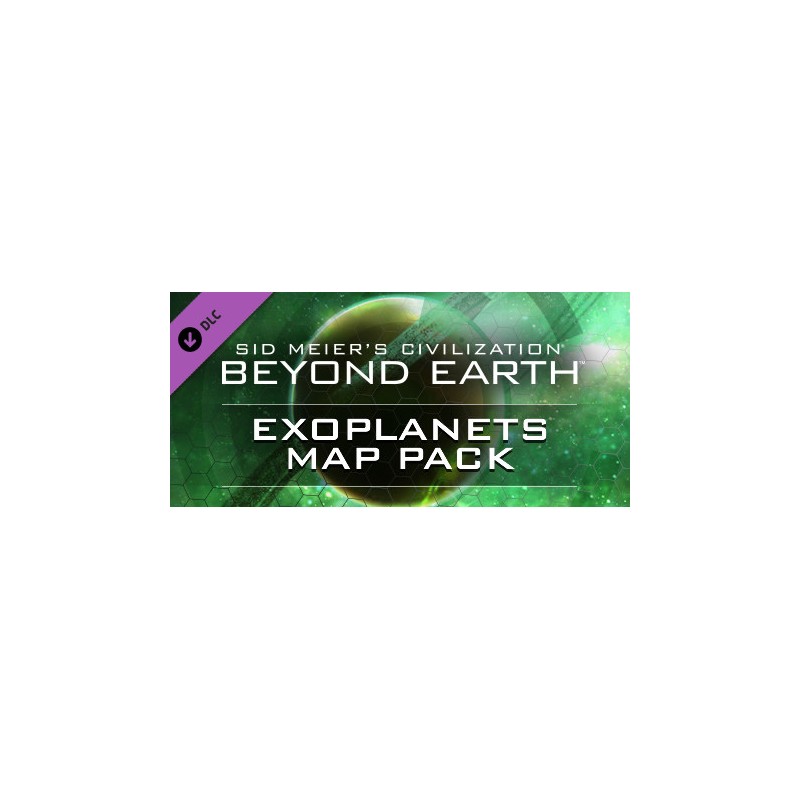 Sid Meiers Civilization  Beyond Earth   Exoplanets Map Pack DLC   Steam Kod Klucz