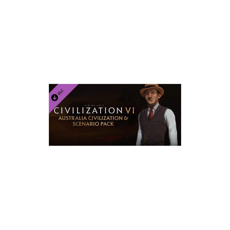 Sid Meiers Civilization VI   Australia Civilization and Scenario Pack DLC Steam Kod Klucz