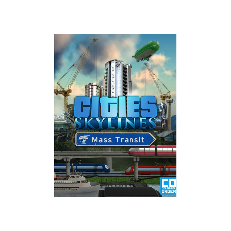 Cities  Skylines   Mass Transit DLC Steam Kod Klucz