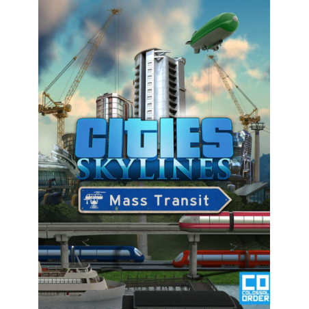 Cities  Skylines   Mass Transit DLC Steam Kod Klucz