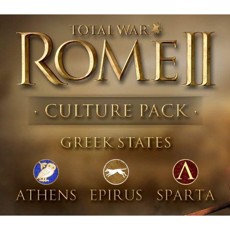 Total War  ROME II   Greek States Culture Pack DLC Steam Kod Klucz