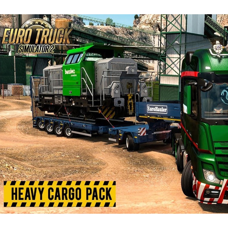 Euro Truck Simulator 2   Heavy Cargo Pack DLC Steam Kod Klucz