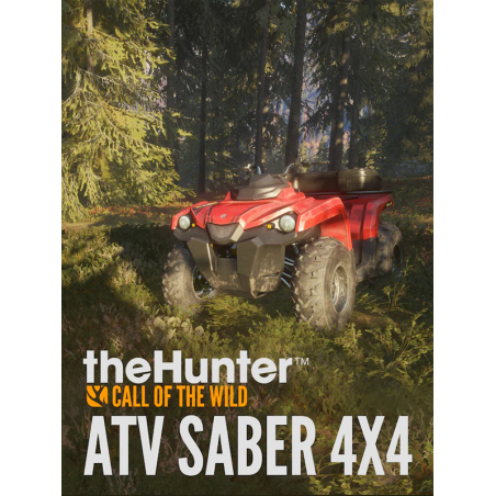 theHunter  Call of the Wild   ATV Saber 4X4 DLC Steam Kod Klucz