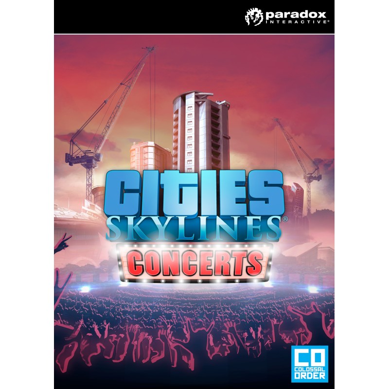 Cities  Skylines   Concerts DLC Steam Kod Klucz