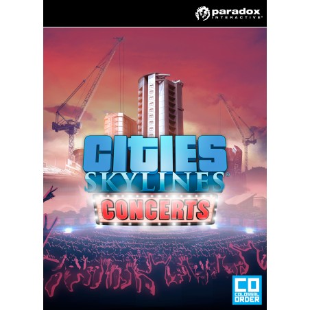 Cities  Skylines   Concerts DLC Steam Kod Klucz