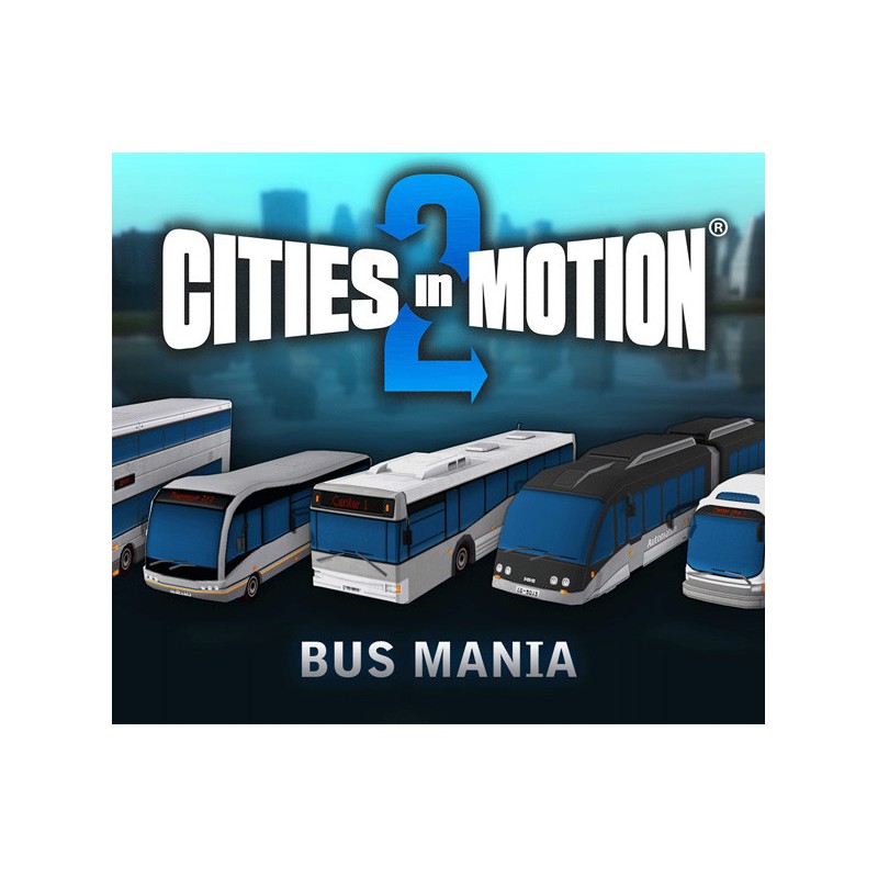 Cities in Motion 2   Bus Mania DLC Steam Kod Klucz