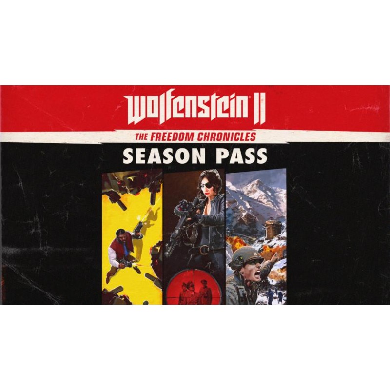 Wolfenstein II  The Freedom Chronicles   Season Pass Steam Kod Klucz