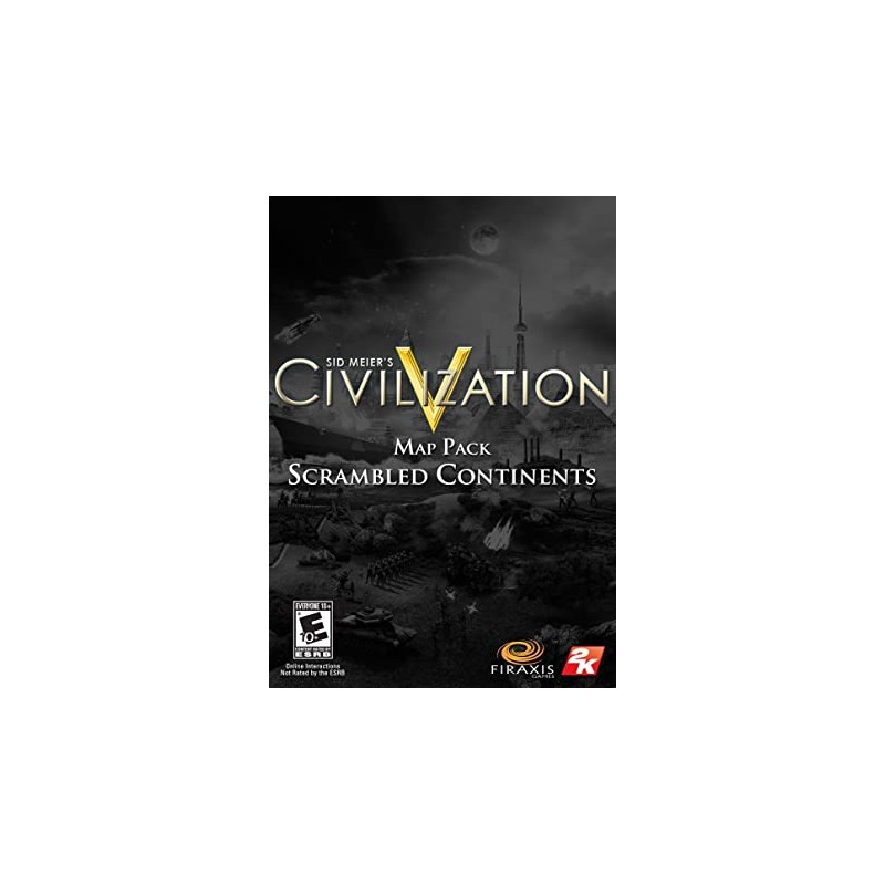 Sid Meiers Civilization V   Scrambled Continents Map Pack DLC Steam Kod Klucz