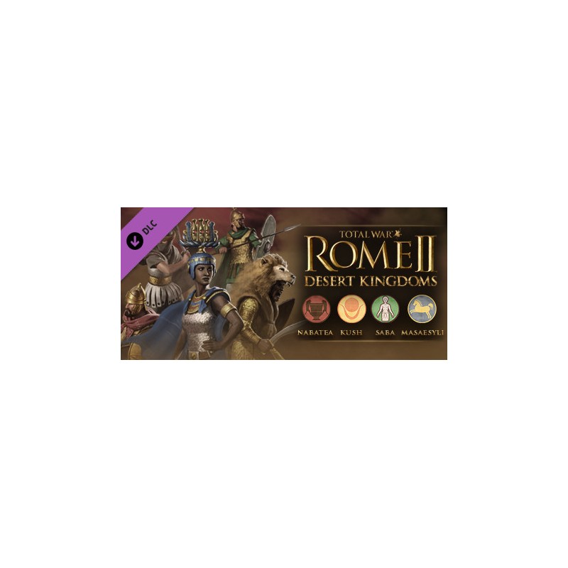 Total War  ROME II   Desert Kingdoms Culture Pack DLC Steam Kod Klucz