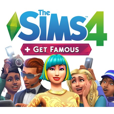 The Sims 4 + Get Famous DLC Bundle Origin Kod Klucz