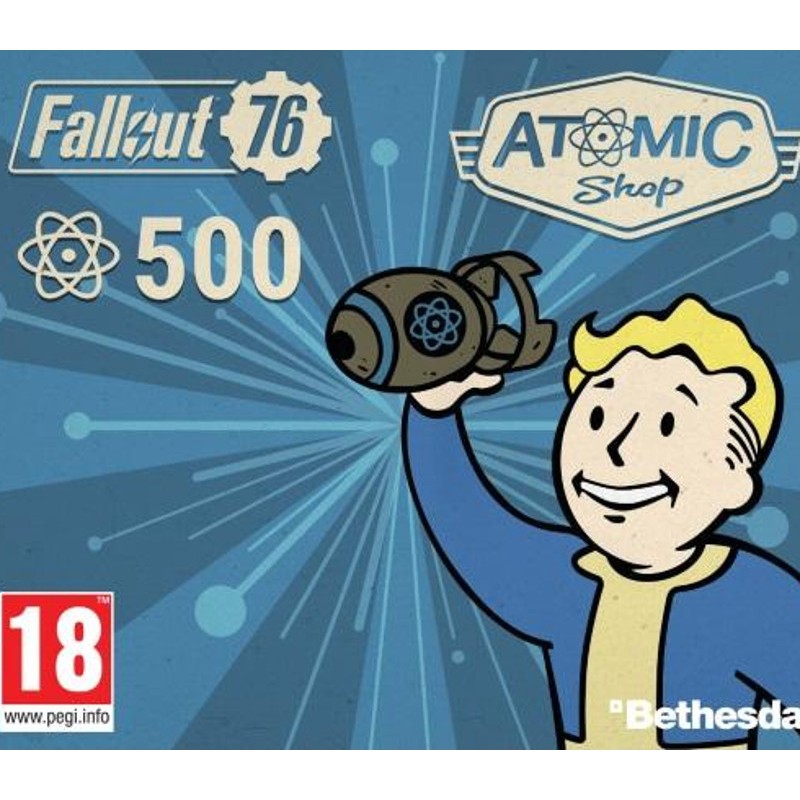 Fallout 76   500 Atoms XBOX One Kod Klucz