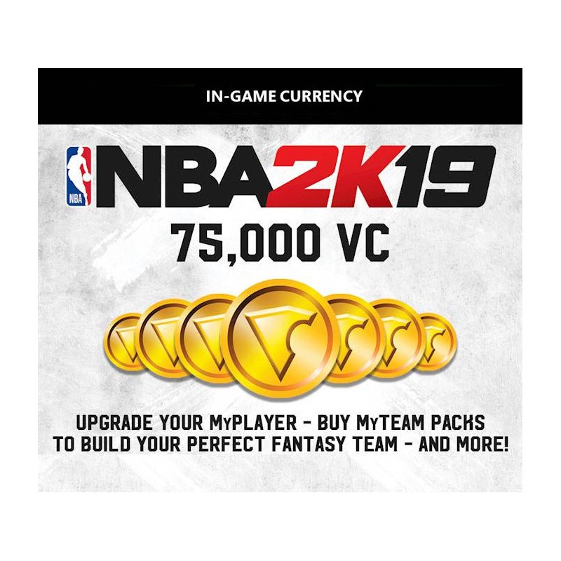 NBA 2K19   75,000 VC Pack XBOX One Kod Klucz