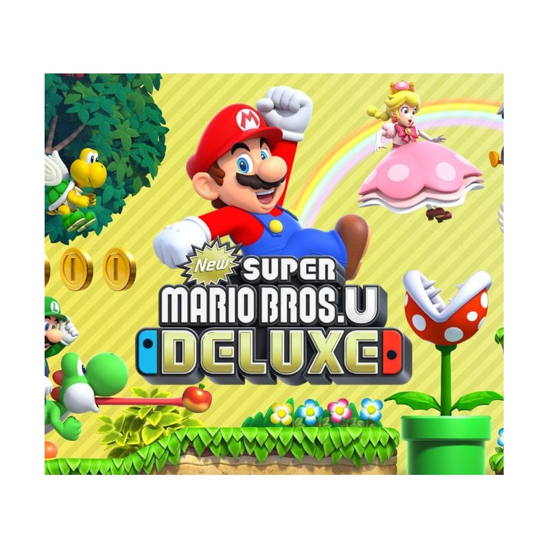 New Super Mario Bros U Deluxe   Nintendo Switch Kod Klucz