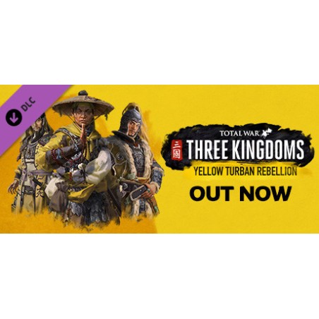 Total War  THREE KINGDOMS   Yellow Turban Rebellion DLC   Steam Kod Klucz