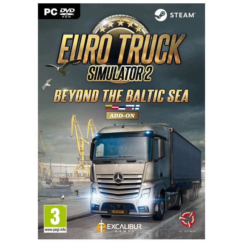 Euro Truck Simulator 2   Beyond the Baltic Sea DLC   Steam Kod Klucz