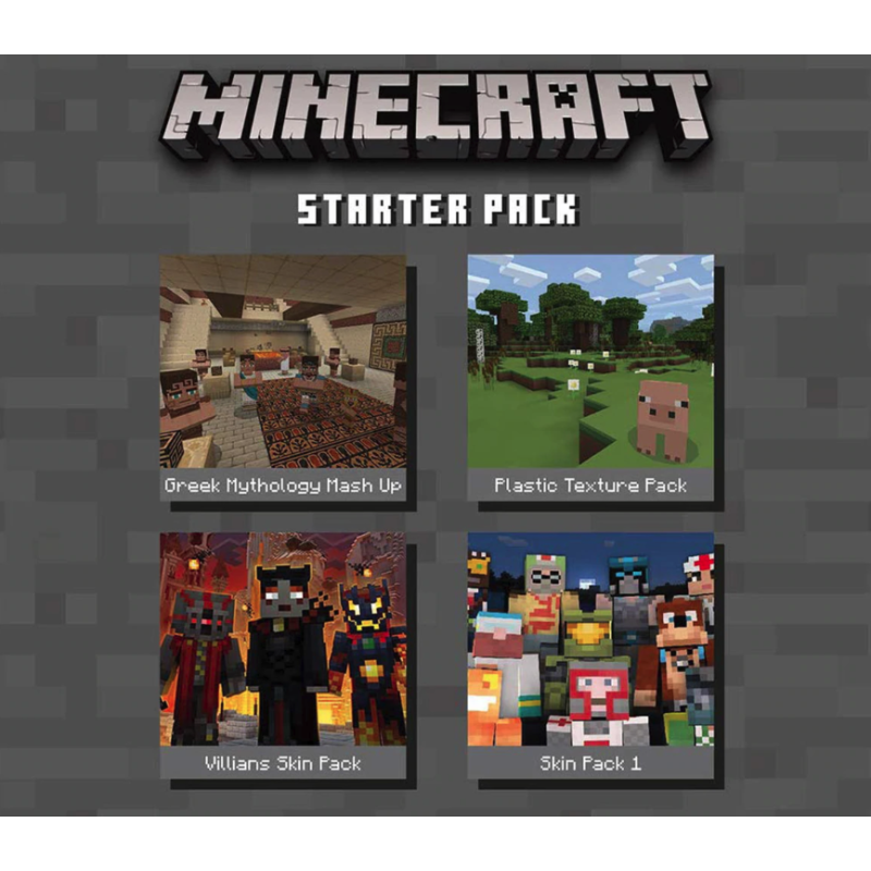 Minecraft   Starter Pack DLC XBOX One Kod Klucz