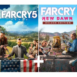 Far Cry 5 + Far Cry New Dawn Deluxe Edition Bundle   XBOX One Kod Klucz