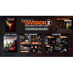 Tom Clancys The Division 2 Warlords of New York Ultimate Edition XBOX One Kod Klucz