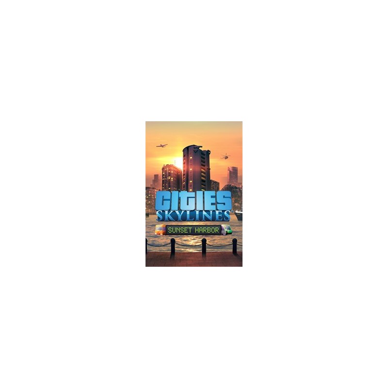 Cities  Skylines   Sunset Harbor DLC Steam Kod Klucz