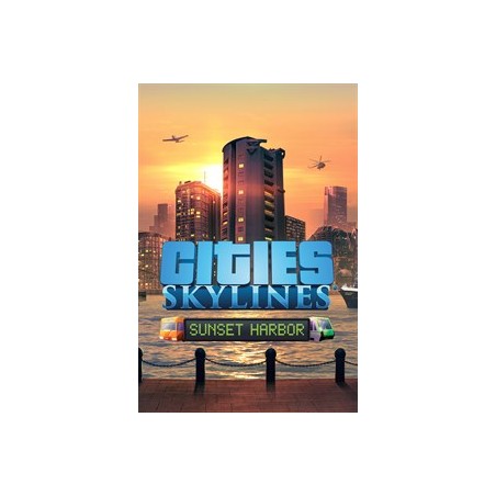 Cities  Skylines   Sunset Harbor DLC Steam Kod Klucz