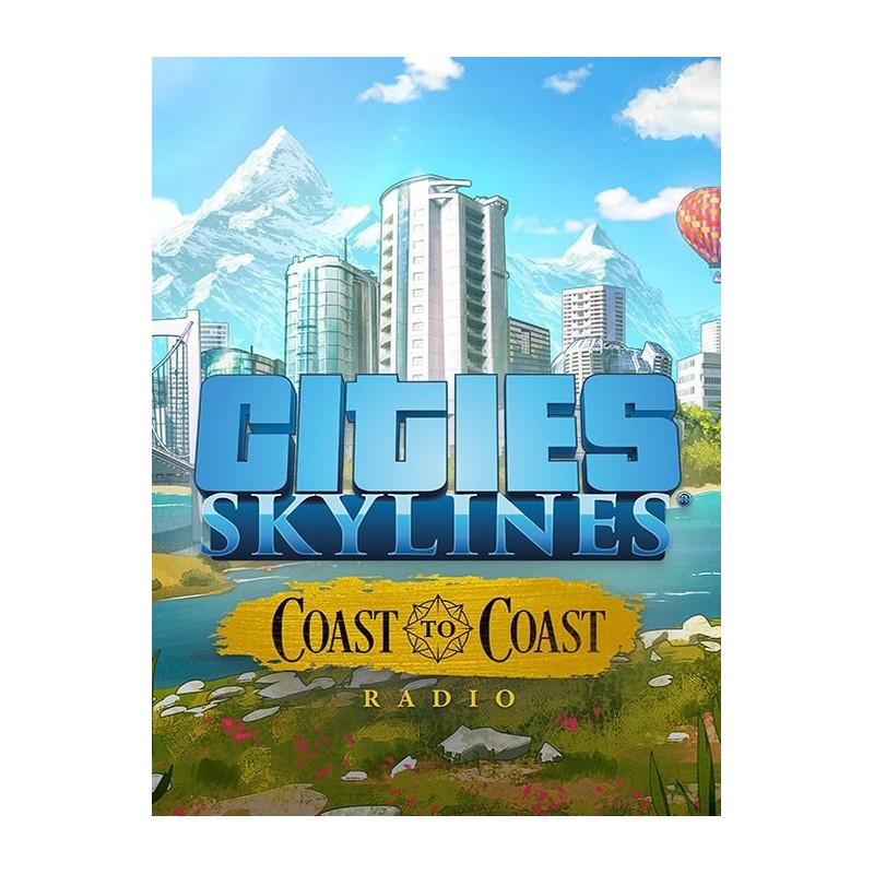 Cities  Skylines   Coast to Coast Radio DLC Steam Kod Klucz