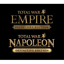 Total War  Empire Definitive Edition + Total War  Napoleon Definitive Edition Steam Kod Klucz