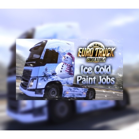 Euro Truck Simulator 2   Ice Cold Paint Jobs Pack DLC Steam Kod Klucz