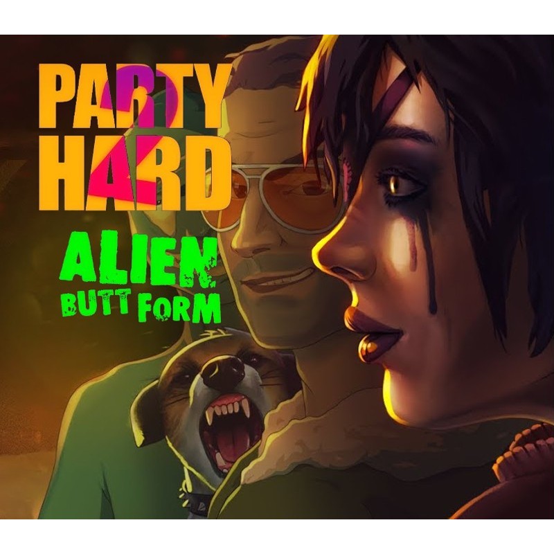 Party Hard 2   Alien Butt Form DLC Steam Kod Klucz