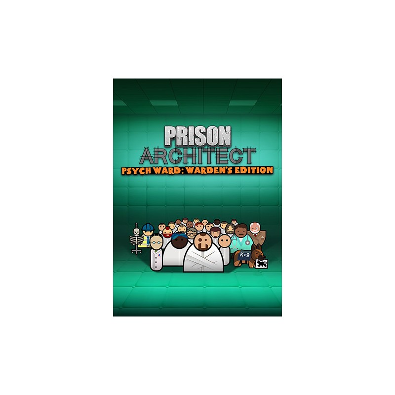 Prison Architect   Psych Ward  Wardens Edition DLC Steam Kod Klucz