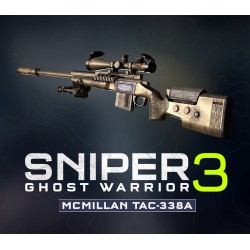 Sniper Ghost Warrior 3   Sniper Rifle McMillan TAC 338A DLC Steam Kod Klucz