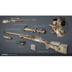 Sniper Ghost Warrior 3   Sniper Rifle McMillan TAC 338A DLC Steam Kod Klucz