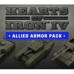 Hearts of Iron IV   Allied Armor Pack DLC Steam Kod Klucz