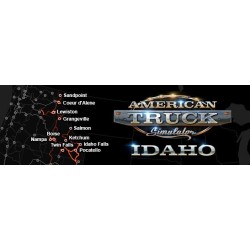 American Truck Simulator   Idaho DLC Steam Kod Klucz