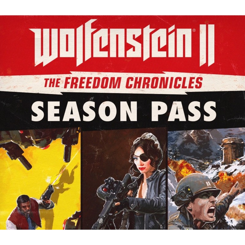 Wolfenstein II  The Freedom Chronicles   Season Pass   Steam Kod Klucz