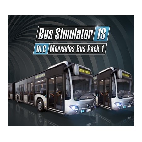 Bus Simulator 18   Mercedes Benz Bus Pack 1 DLC Steam Kod Klucz