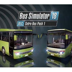 Bus Simulator 18   Setra Bus Pack 1 DLC Steam Kod Klucz