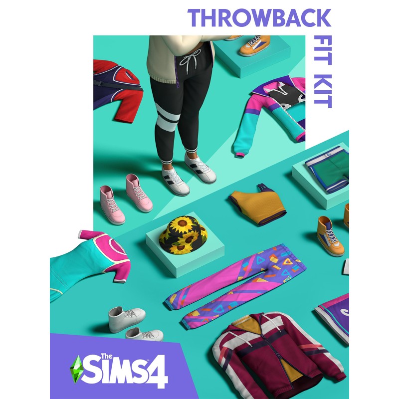 The Sims 4   Throwback Fit Kit DLC Origin Kod Klucz