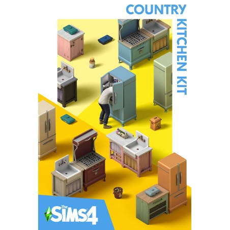 The Sims 4   Country Kitchen Kit DLC Origin Kod Klucz